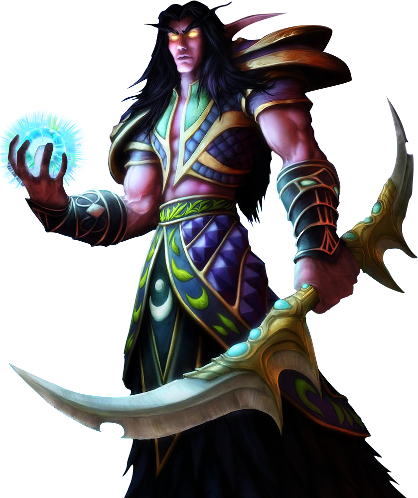 723868393, Night Glade, Gallery Image - Carte Prépayée World Of Warcraft (846x1060), Png Download