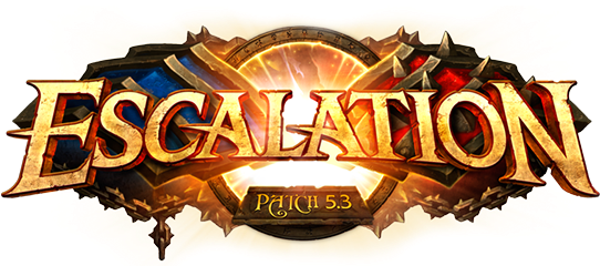 Wow Escalation Logo (600x249), Png Download