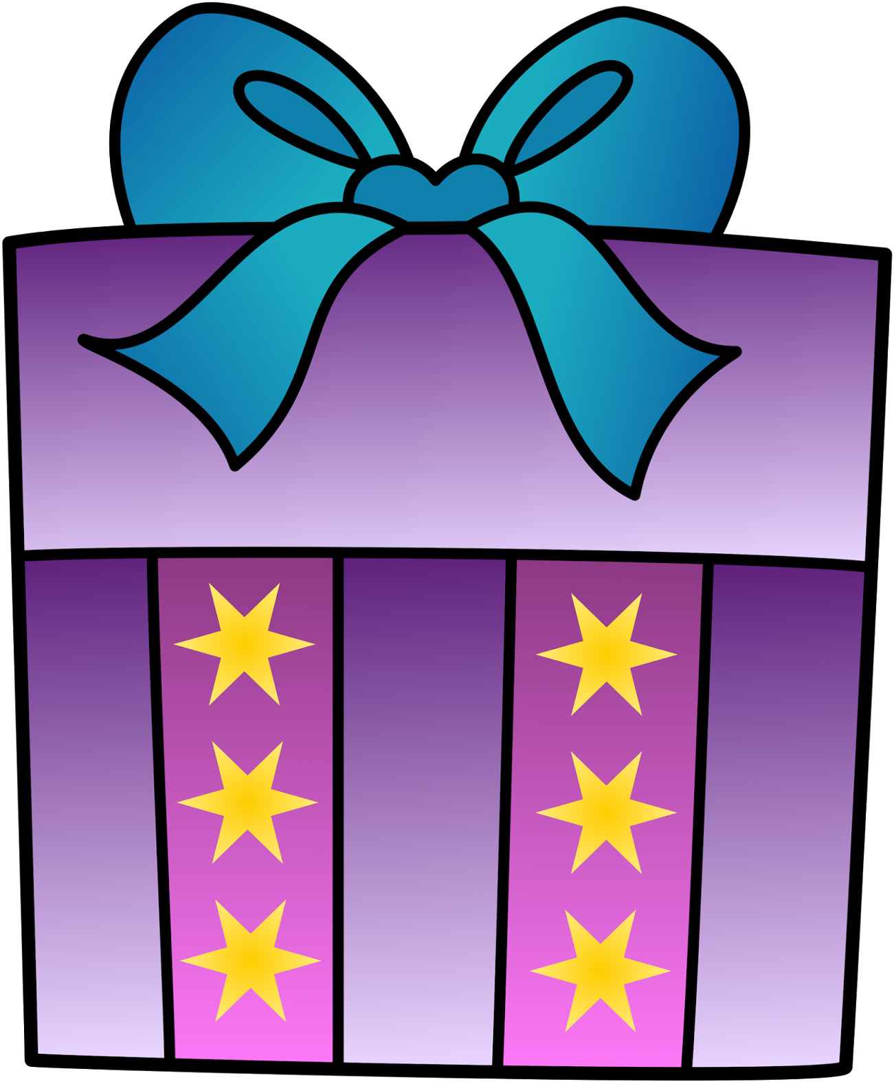 Royalty Free Present Clip Art Panda Free Images Birthdaypresentclipart - Birthday Gift Clip Art (1325x1600), Png Download