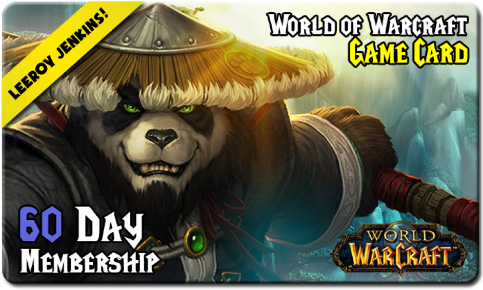 World Of Warcraft Game Card - World Of Warcraft Mists (946x946), Png Download