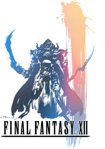 A Blog Showcasing The Beautiful Art Of The Final Fantasy - Final Fantasy Xii Logo (352x500), Png Download