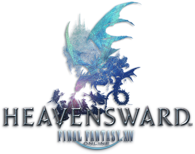 Final Fantasy Xiv Heavensward Logo (700x530), Png Download