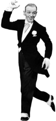 Dancer Fred Astaire Front - Swing Time Dvd (400x400), Png Download