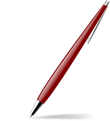 Icon, Paper, Pen, Pencil, Glossy, Feather, Cartoon - Calligraphy (640x406), Png Download