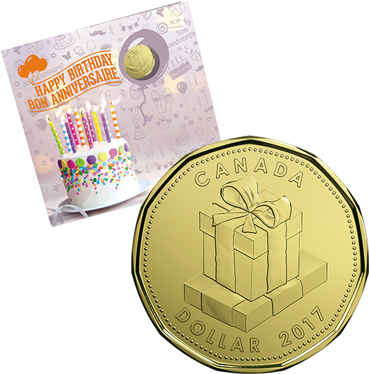 Royal Canadian Mint Happy Birthday (570x570), Png Download