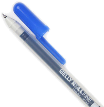 Gelly Roll Pen Fine - Calligraphy (350x350), Png Download