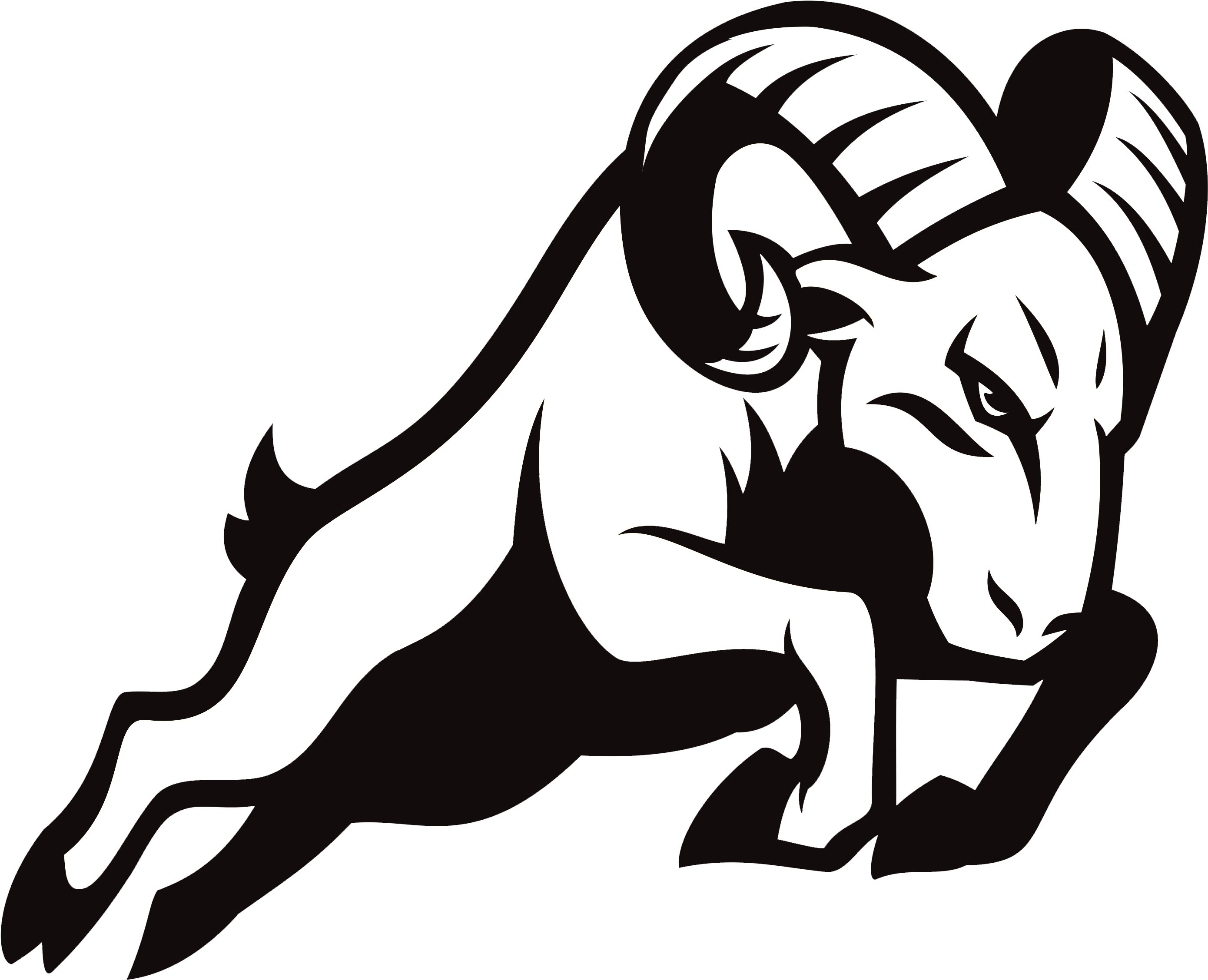 Regular Size No Color Png - Riverdale High School (2912x2361), Png Download