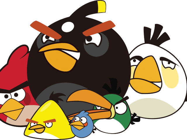 Angry Bird Clipart - Angry Birds Png (640x480), Png Download