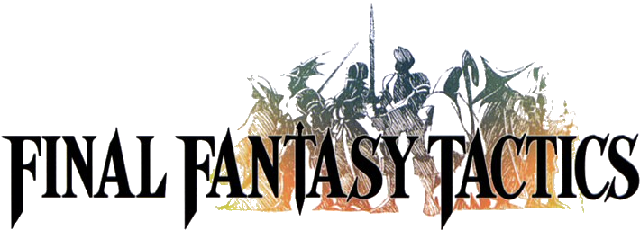 Final Fantasy Tactics Logo (800x322), Png Download