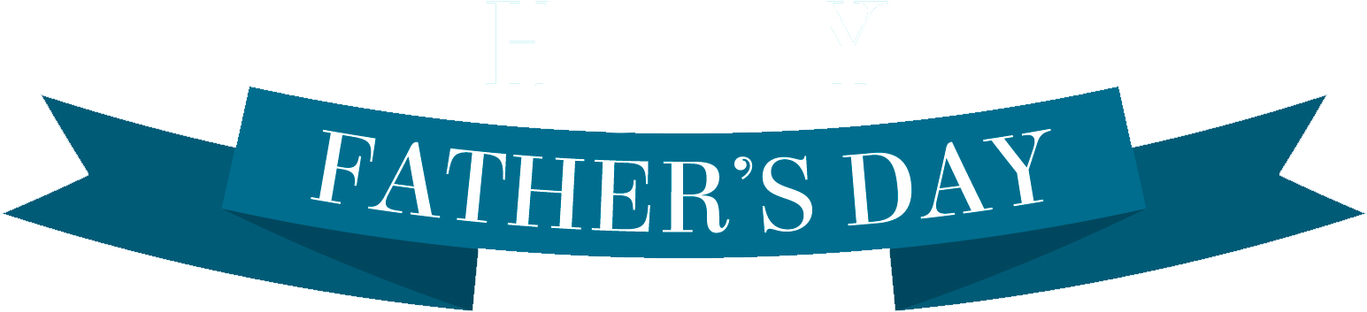 Fathers Day Clipart Png (1024x334), Png Download