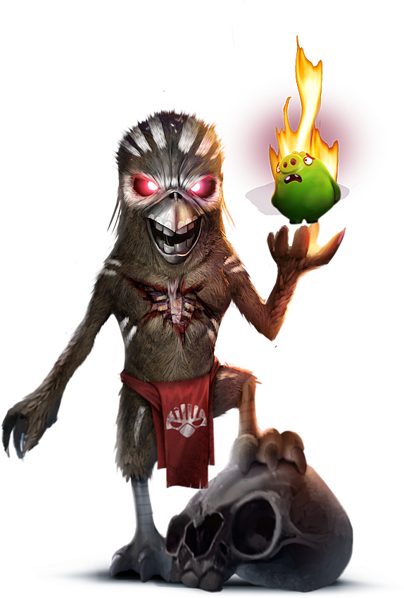 'angry Birds' Honor Iron Maiden With Playable 'eddie - Iron Maiden Angry Birds (630x920), Png Download