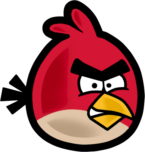 Angry Birds Background - Paper Mario Bird (481x505), Png Download