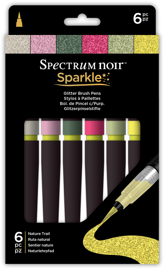 Spectrum Noir Sparkle Pens (633x1000), Png Download