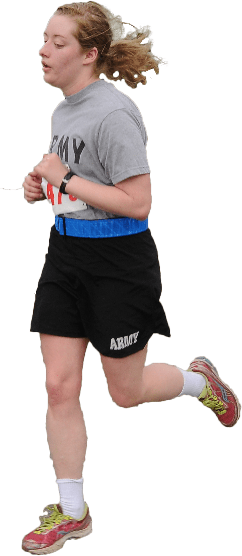 Girl-running - Jogging (888x2016), Png Download