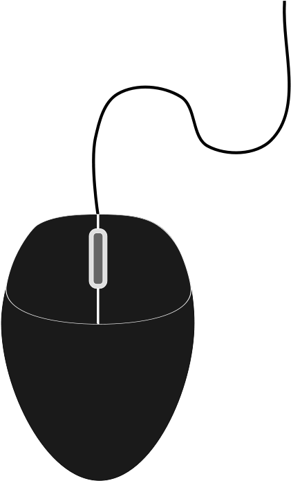 Computer Mouse Vector Png (360x598), Png Download