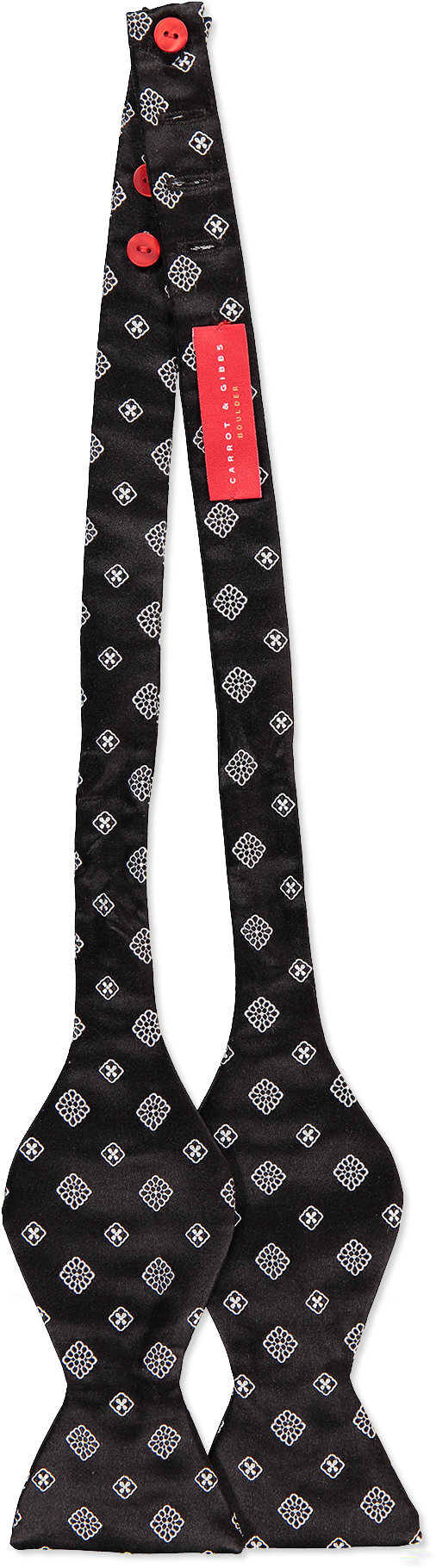 Bow Tie Black White - Shoulder Bag (1280x1920), Png Download