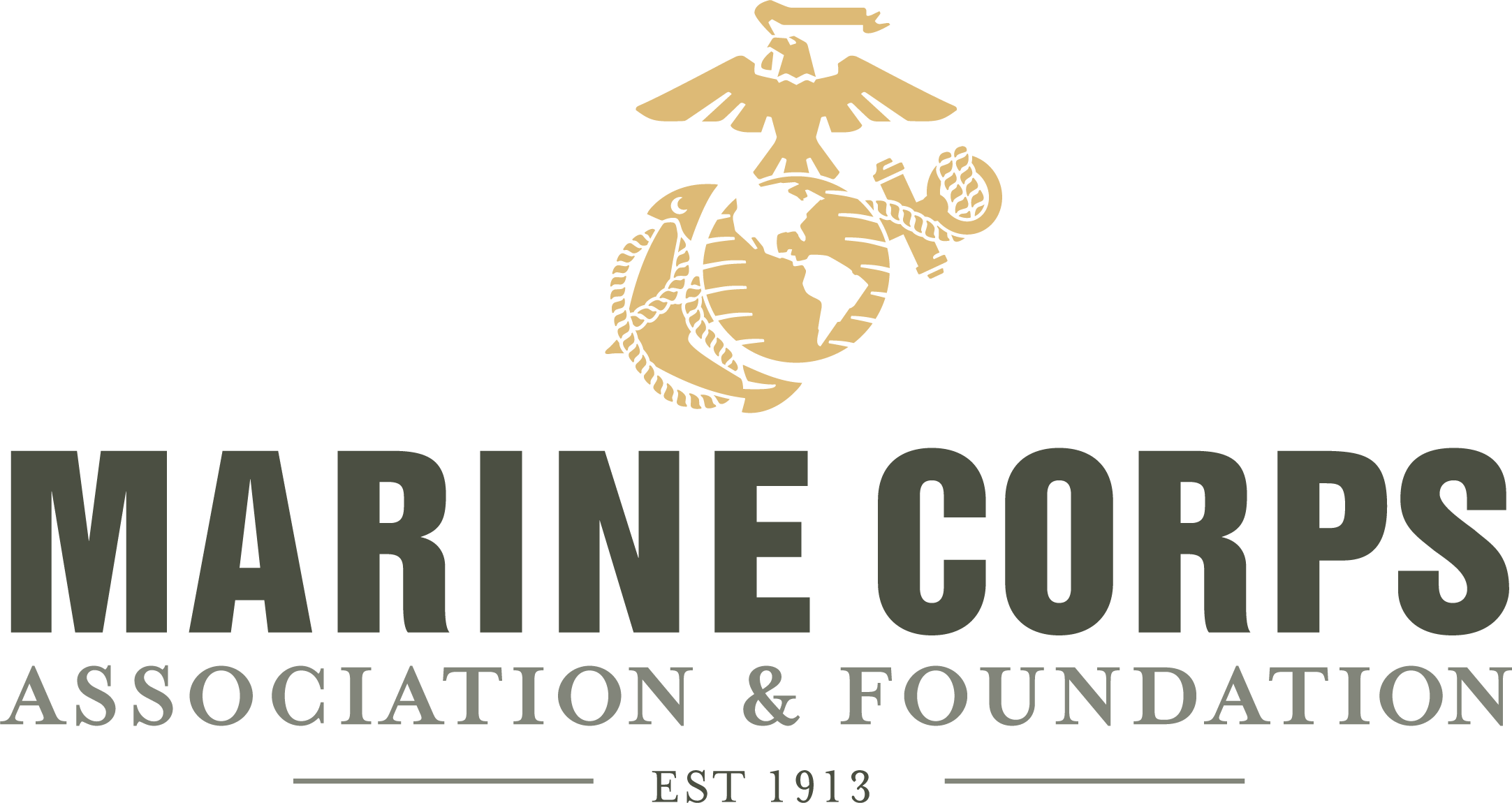 The Run For Marines Virtual 10k - Eagle Globe And Anchor (2165x1150), Png Download