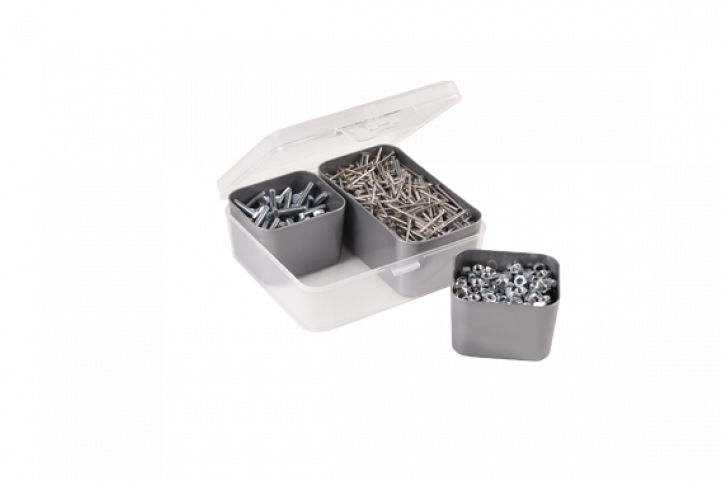 Q-line Mixed Divider Box - Titanium Ring (720x720), Png Download