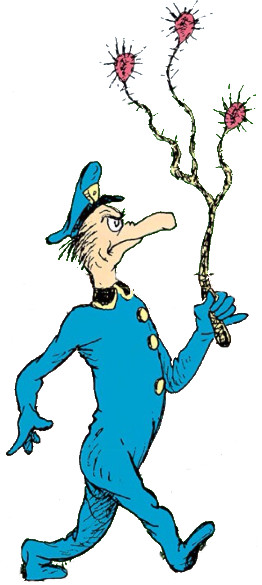 Grandfather Yook - Yook Dr Seuss (911x2048), Png Download