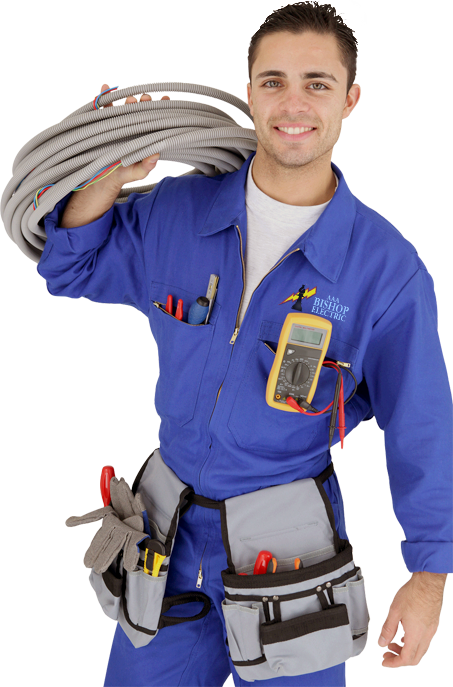 Aaa Bishop Electric - Technician Png (453x687), Png Download