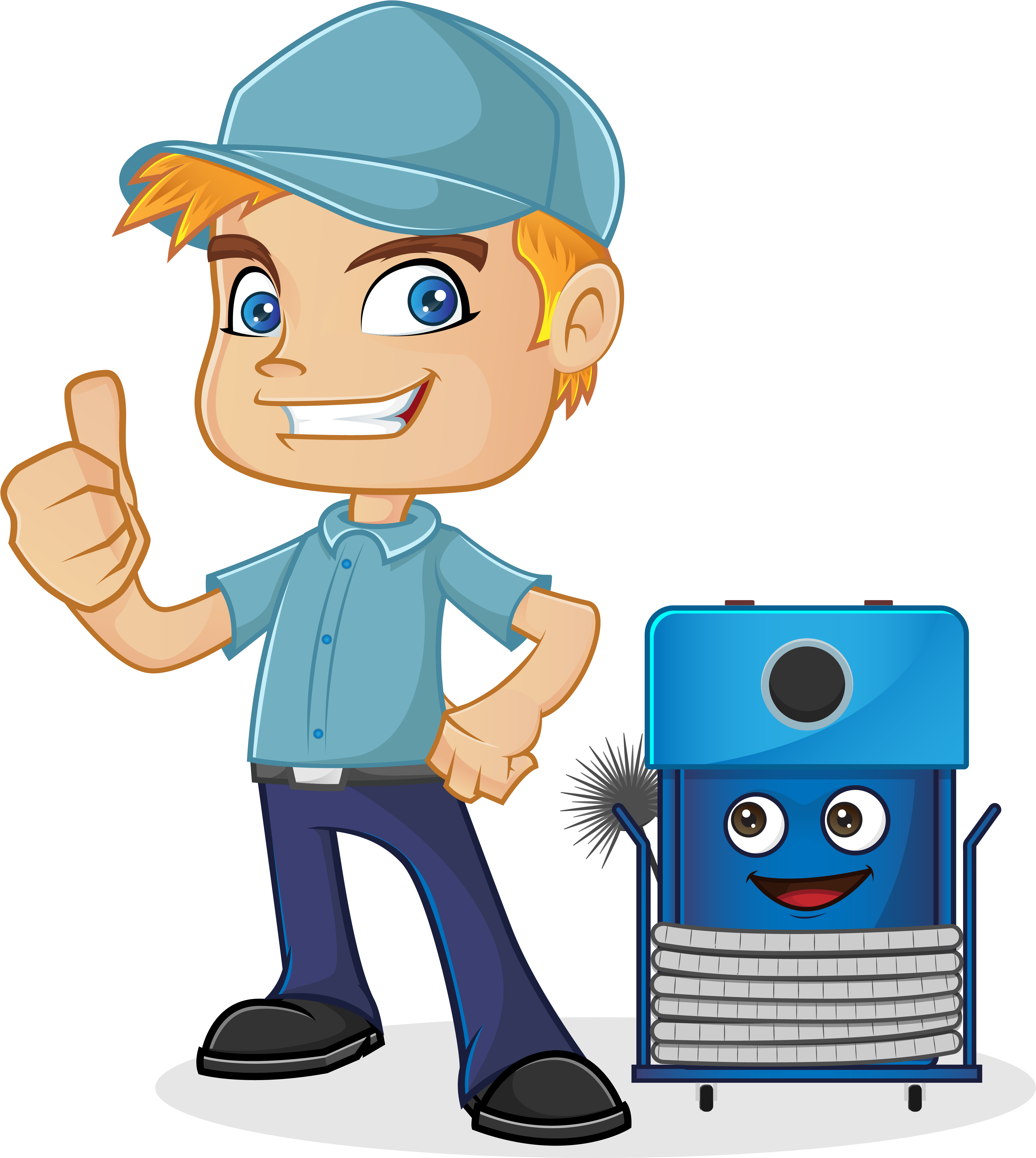 Help I'm A Contractor And Growing My Business Probably - Hvac Technician Vector (5000x5000), Png Download