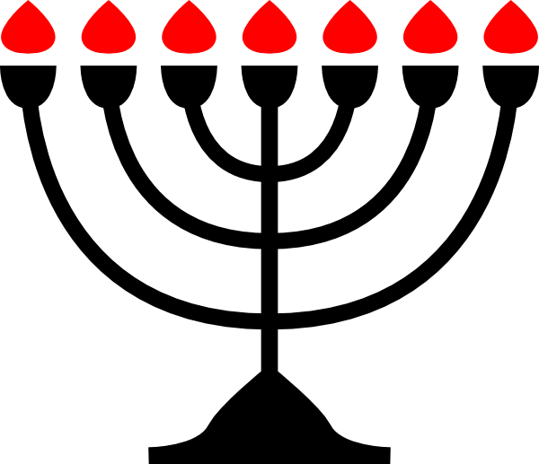 Menorah Clip Art - Israel Ck2 Flag (600x517), Png Download