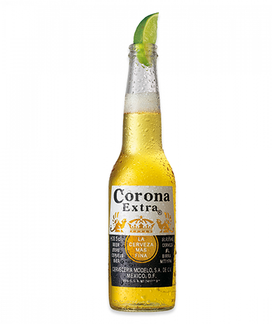Corona Extra Is A Light Gold Colour, Forward Grassy - Corona Extra Beer Png (560x640), Png Download