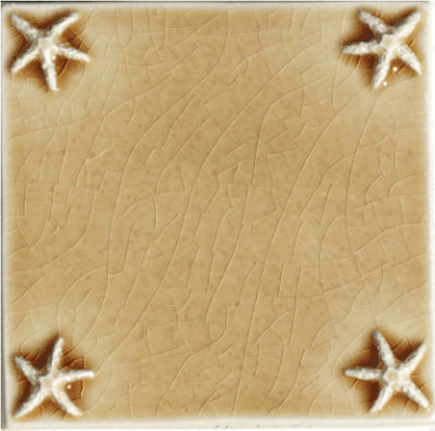 4 1/4" X 4 1/4" Starfish Corner - Starfish (864x864), Png Download