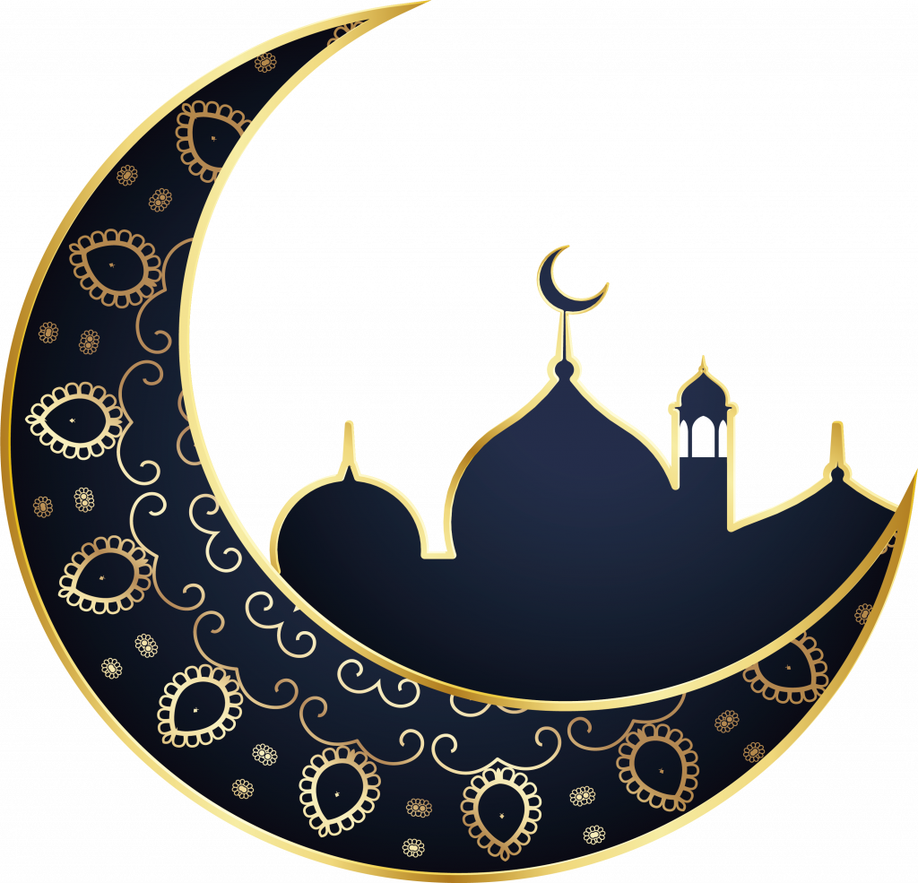 Our Community Is Our Passion - Eid Mubarak Moon Png (1024x985), Png Download