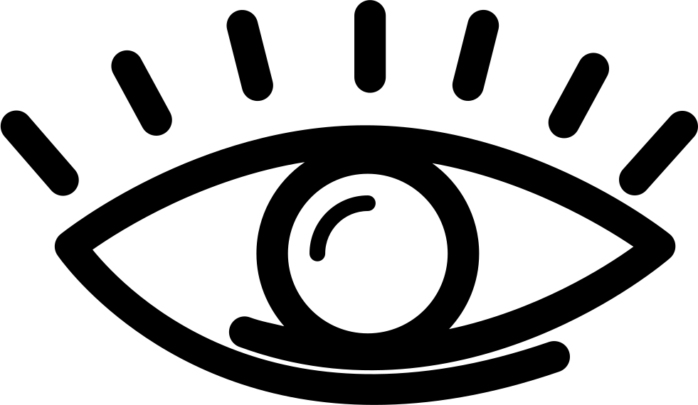 Human Eye Comments - Third Eye Eye Symbol (981x570), Png Download