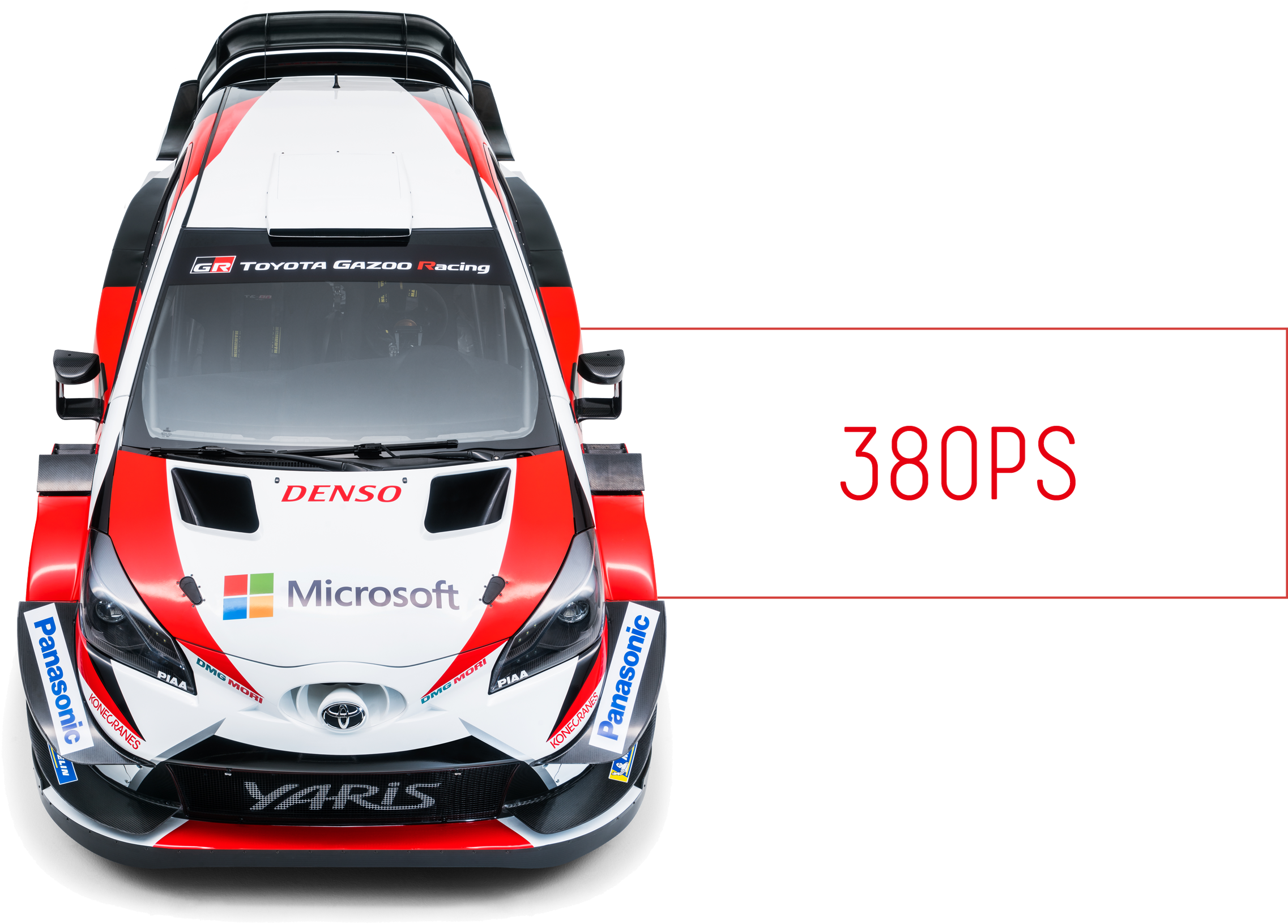 By Applying What We Learned From Competing In The 2017 - Toyota Yaris Wrc 2019 (2800x1700), Png Download