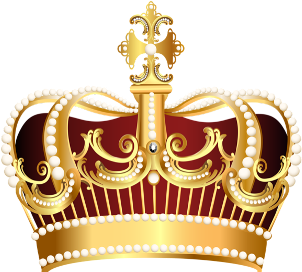 Crown Royal King Queen Freetoedit - Golden Crown Hd (1024x896), Png Download