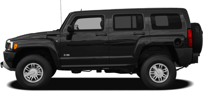 2010 Hummer H3 Exterior Side View - 2017 Jeep Wrangler Unlimited Sahara (900x594), Png Download