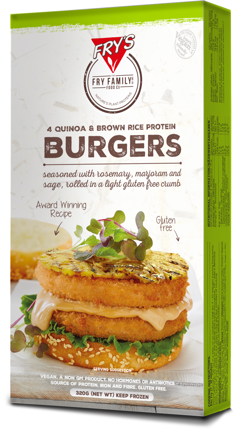 Ancient Grain And Quinoa Burger (1370x2436), Png Download