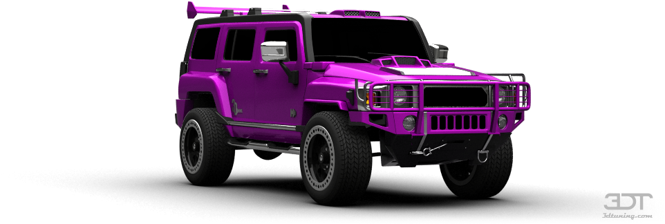 Hummer H3 Suv 2005 Tuning - 3dtuning Hummer H3 (1004x373), Png Download