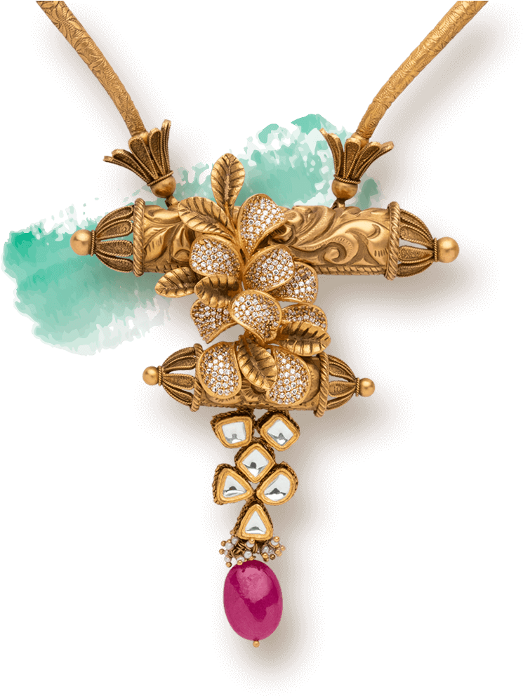 Designer Jewellery - Necklace (751x996), Png Download