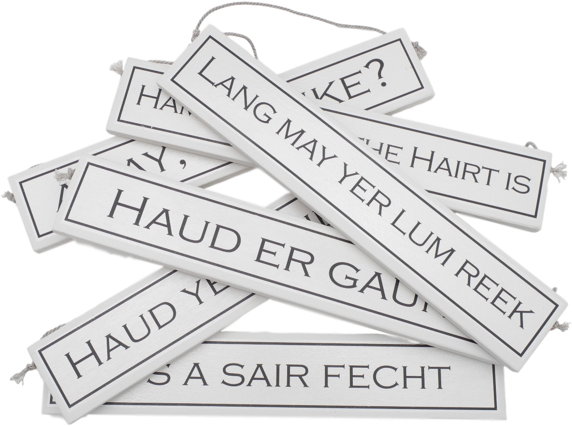 Scottish Doric Sayings Expressions Scots Language Gift - Metal (1280x960), Png Download