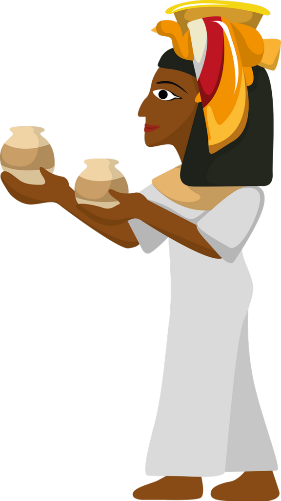 Egyptian Clipart 3d Pyramid - Cartoon Pharaoh (576x1024), Png Download