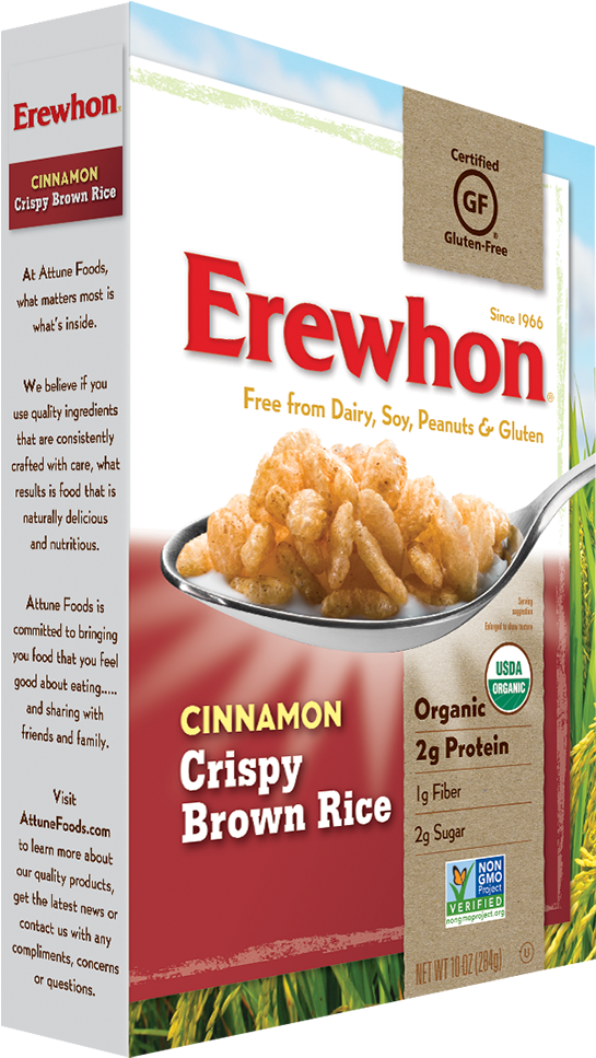 Erewhon Cereals Web Cbr Cinnamon - Convenience Food (800x985), Png Download