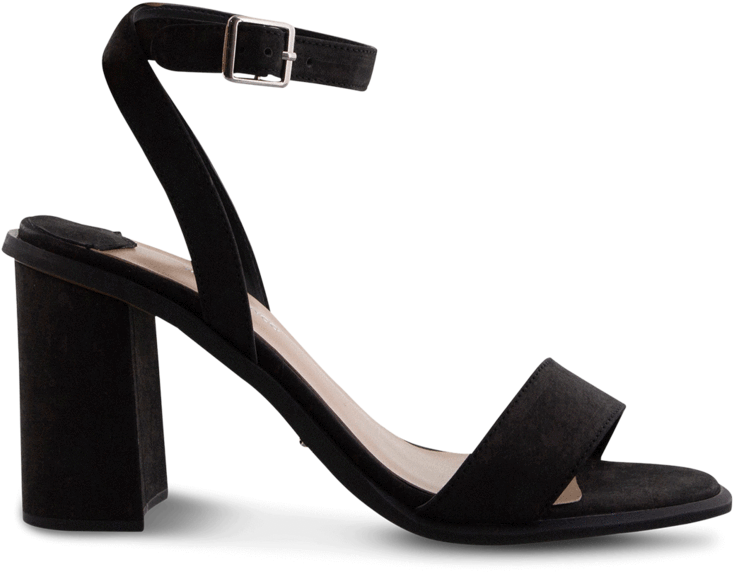 Chelsea Black Phoenix Heels - High Heels (1000x741), Png Download