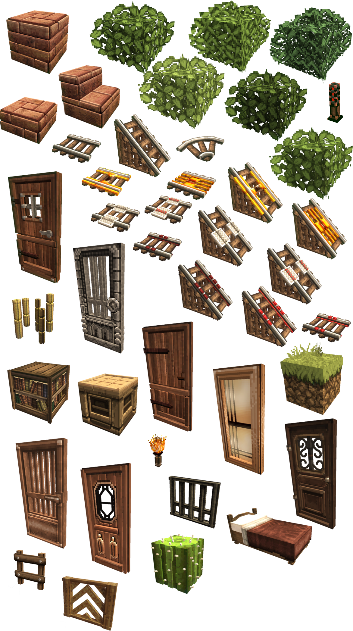 Bushes At The Top Have These Panels Going Through Them - John Smith Legacy Doors (1200x2200), Png Download