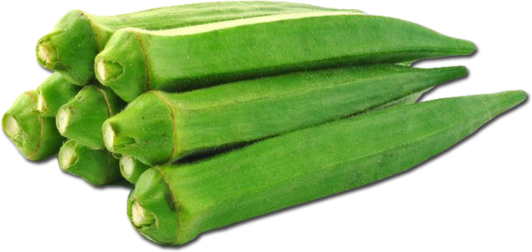 Okra - Vegetables Lady Finger (800x800), Png Download