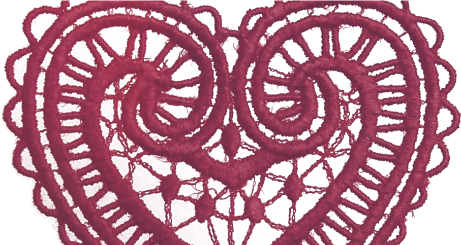 Lace Heart Tattoo (919x482), Png Download