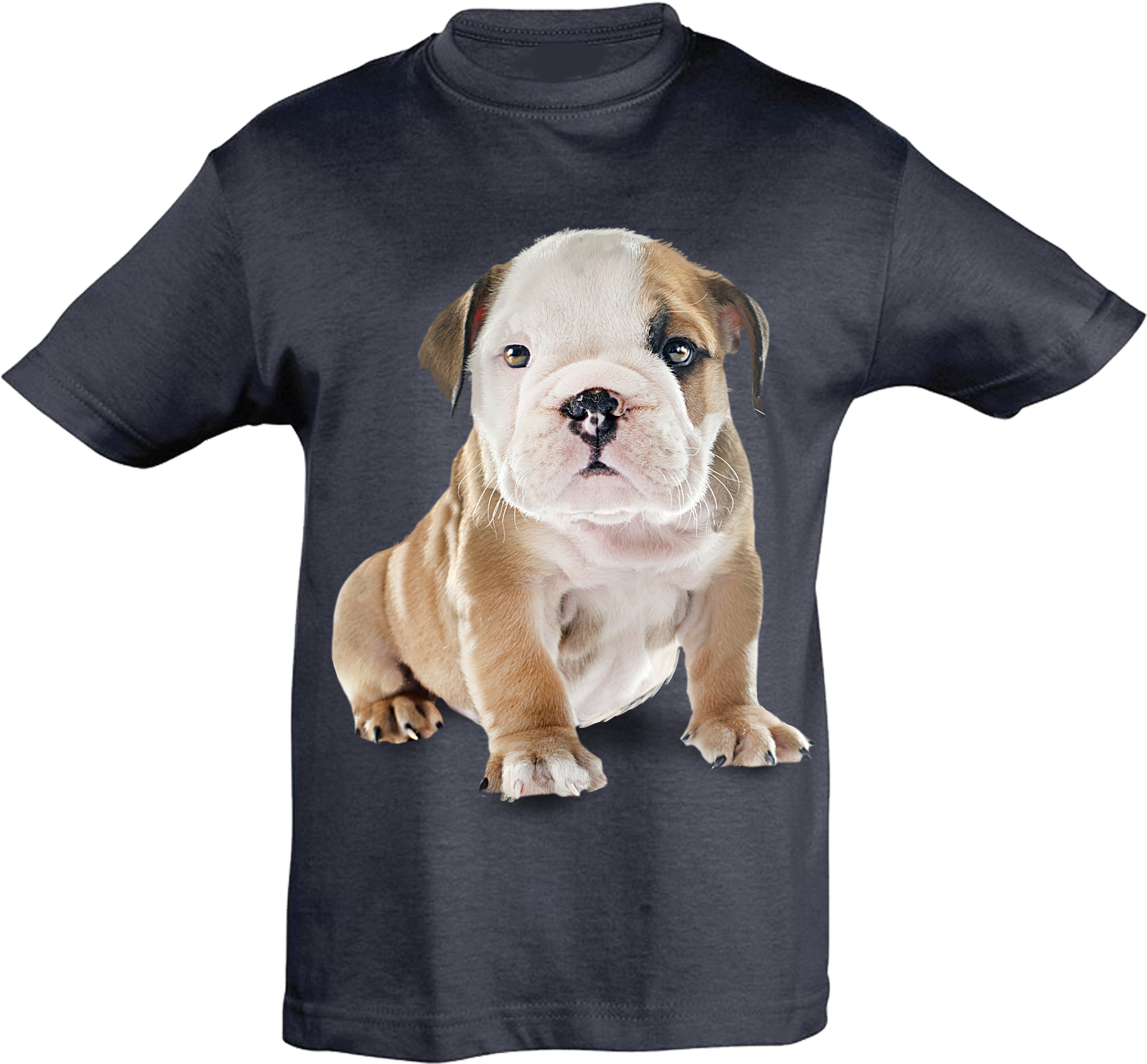 English Bulldog Cub T-shirt Kids - Olde English Bulldogge (3543x3543), Png Download