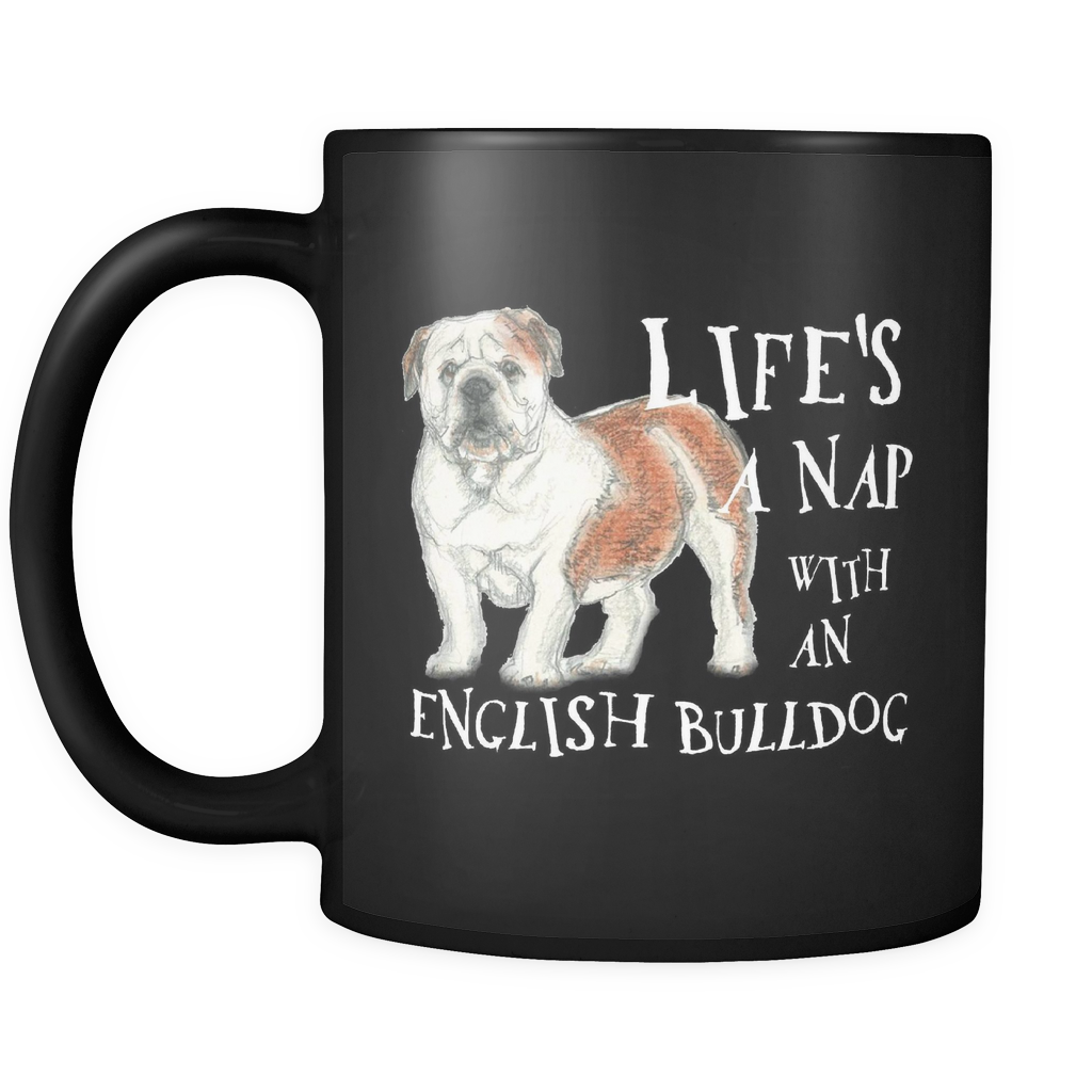 English Bulldog Mug - Found My Tea (1024x1024), Png Download