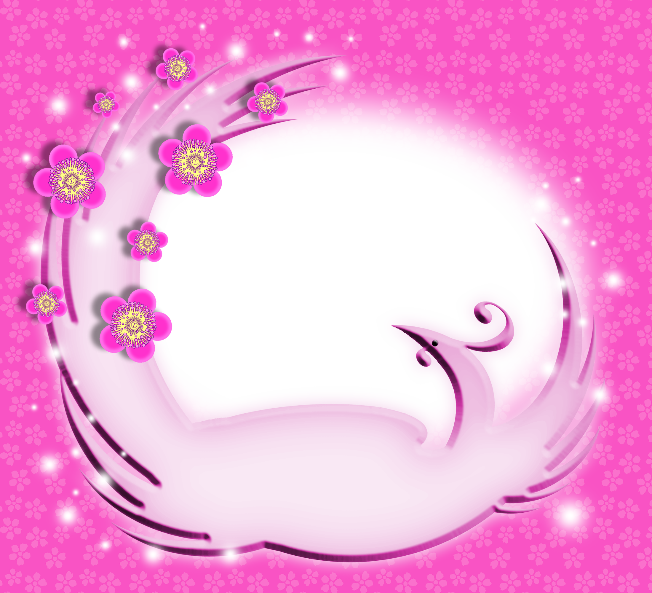 Snapchat Photo Frame In Pink Color Png Image - Pink (2200x2000), Png Download