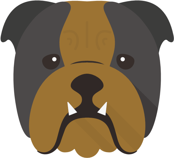 Yappicon Englishbulldog-05 Yappicon - Boxer (600x600), Png Download