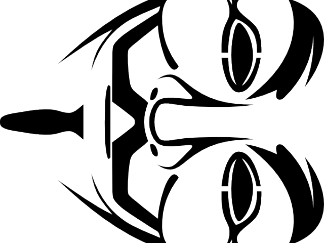 Anonymous Clipart Guy Fawkes Mask - Anonymous Mask Stencil (640x480), Png Download