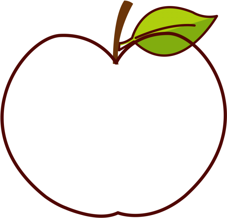 Apple Line Art Png Transparent Background Image - Horizon Observatory (900x900), Png Download