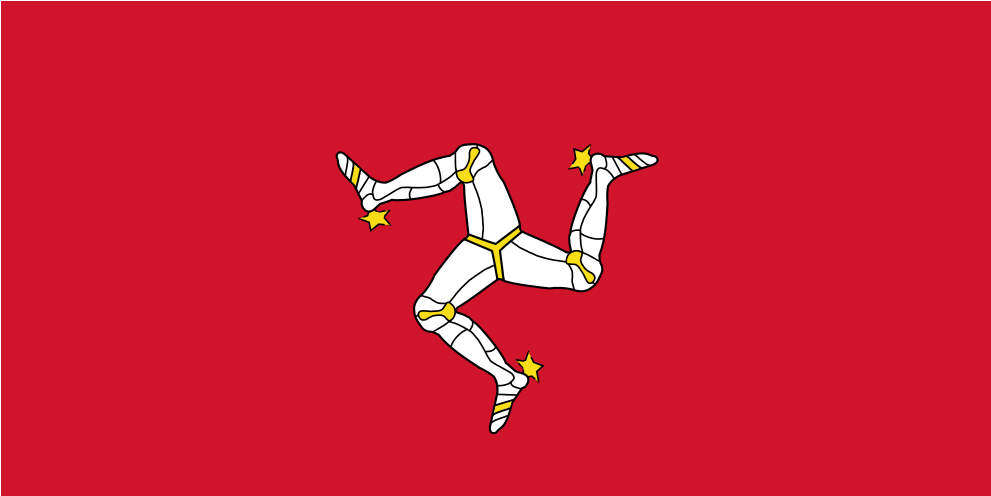 Download Svg Download Png - Isle Of Man Flag (1024x1024), Png Download